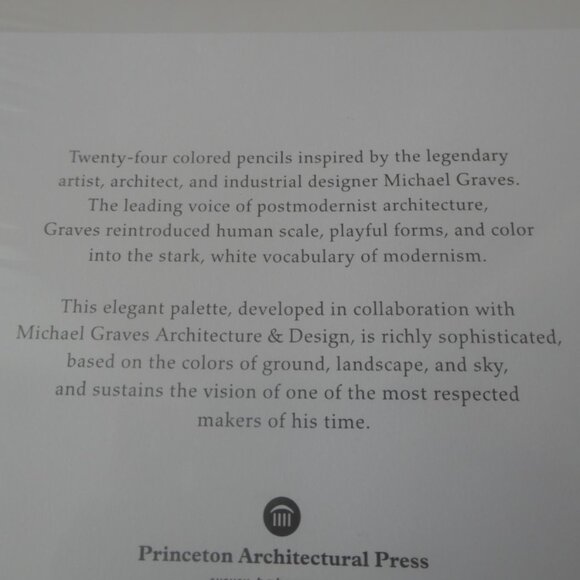 An Architect’s pencil set: The colors of Michael Graves-New sealed - Picture 4 of 4